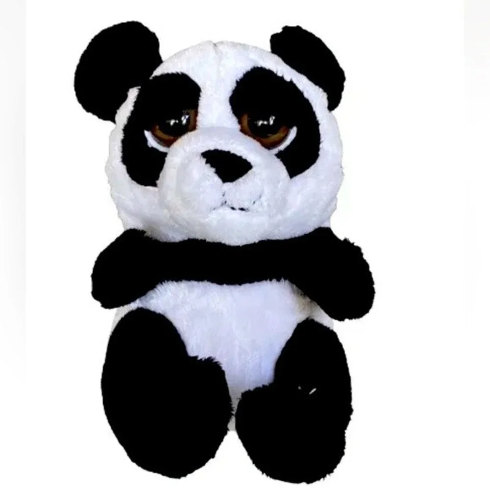 2014 The Petting Zoo Sitting PANDA Stuffed Plush Animal Toy 8